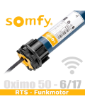 Somfy Oximo 50 RTS 6/17 - Funk-Rohrmotor