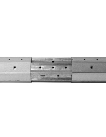 2300mm SW60 Set: Stahlwelle 2300 mm mit Verbindungswelle und Walzenkapsel für SW60
