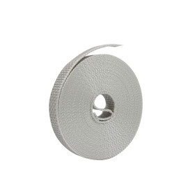 Selve Mini Gurtband, 14 mm breit, grau, 6 m Rolle